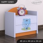 Nočna omarica Happy babies Moder medvedek 17 SZN1